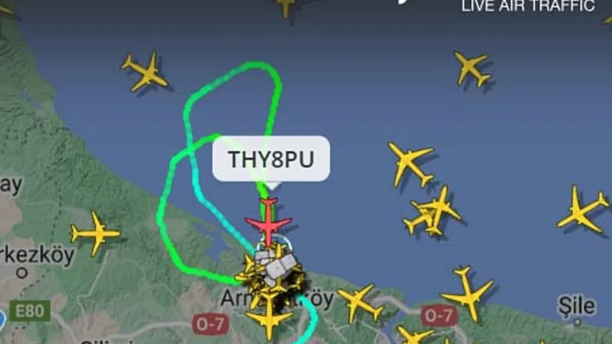 İstanbul’da lodos ve yağmur hava trafiğini olumsuz etkiliyor