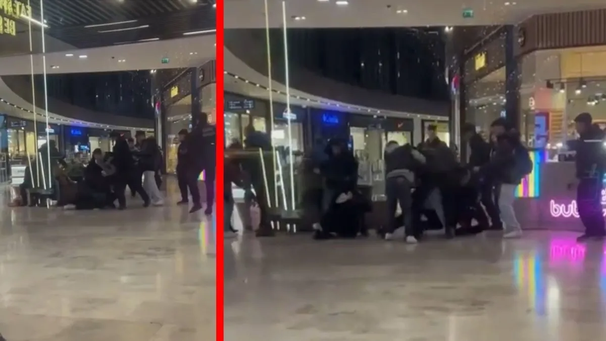 Bursa’da korkunç anlar: AVM savaş alanına döndü! İşte o anlar…