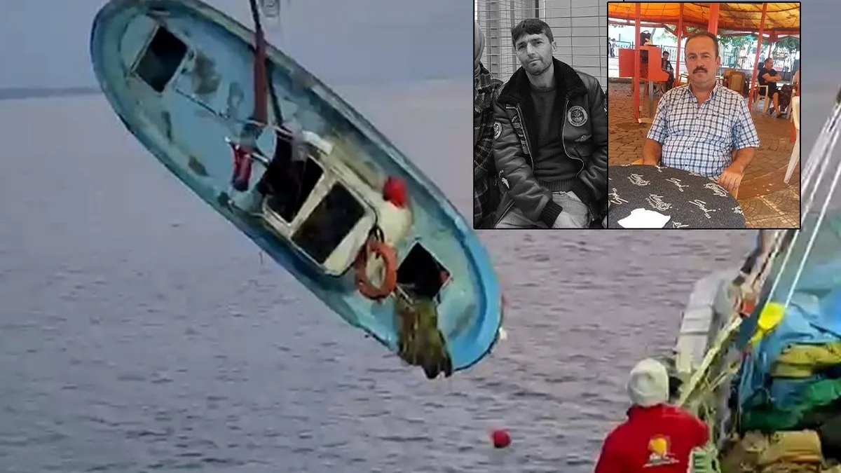 Samsun’da batan balıkçı teknesi o noktadan çıkarıldı!