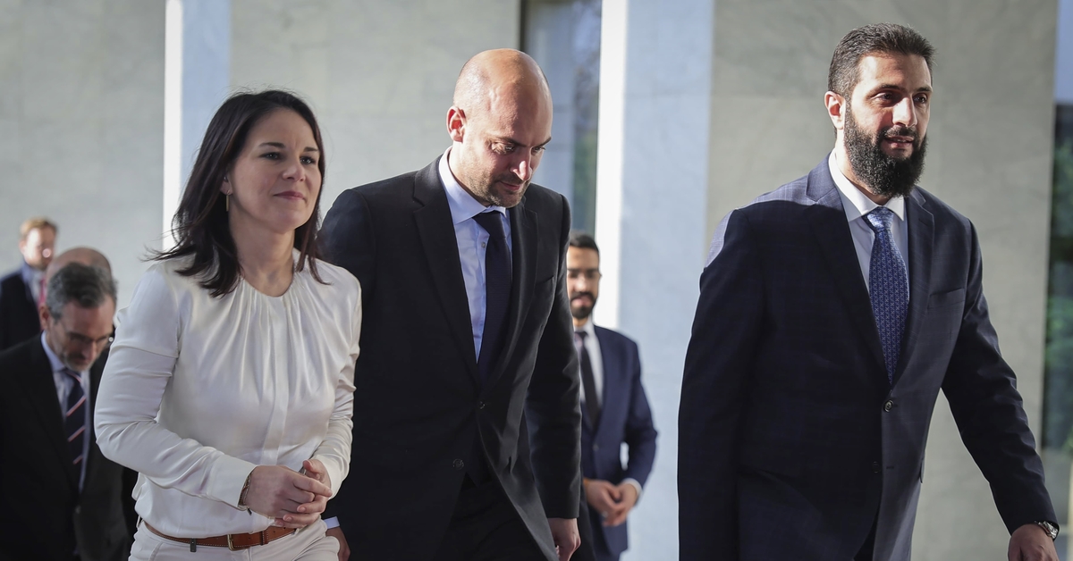 Ahmed Şara ile Alman Dışişleri Bakanı Baerbock el sıkışmadı: “Sıradan bir el sıkışma beklemiyordum”
