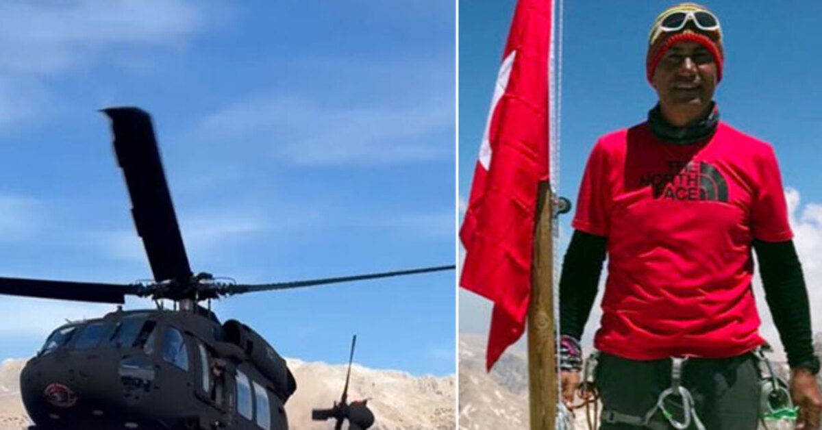 Yıpranan bayrağı değiştirmek istedi… Zirvede acı son!