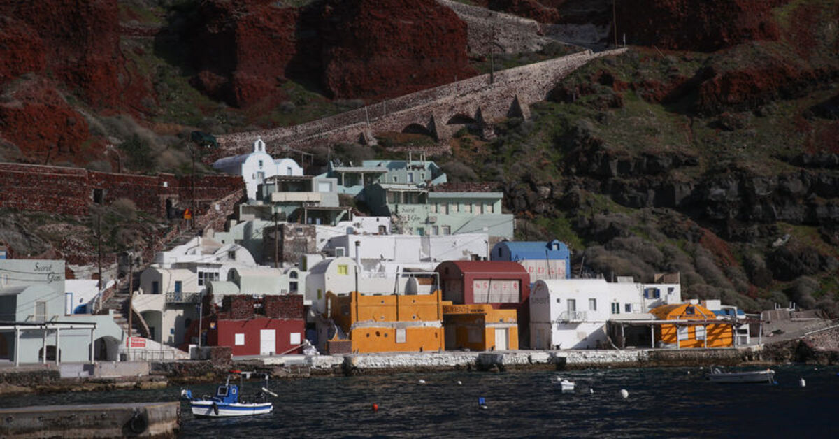 Deniz taşkın riski metre metre belirlendi… Santorini Ege kıyısında nereler için tehdit?