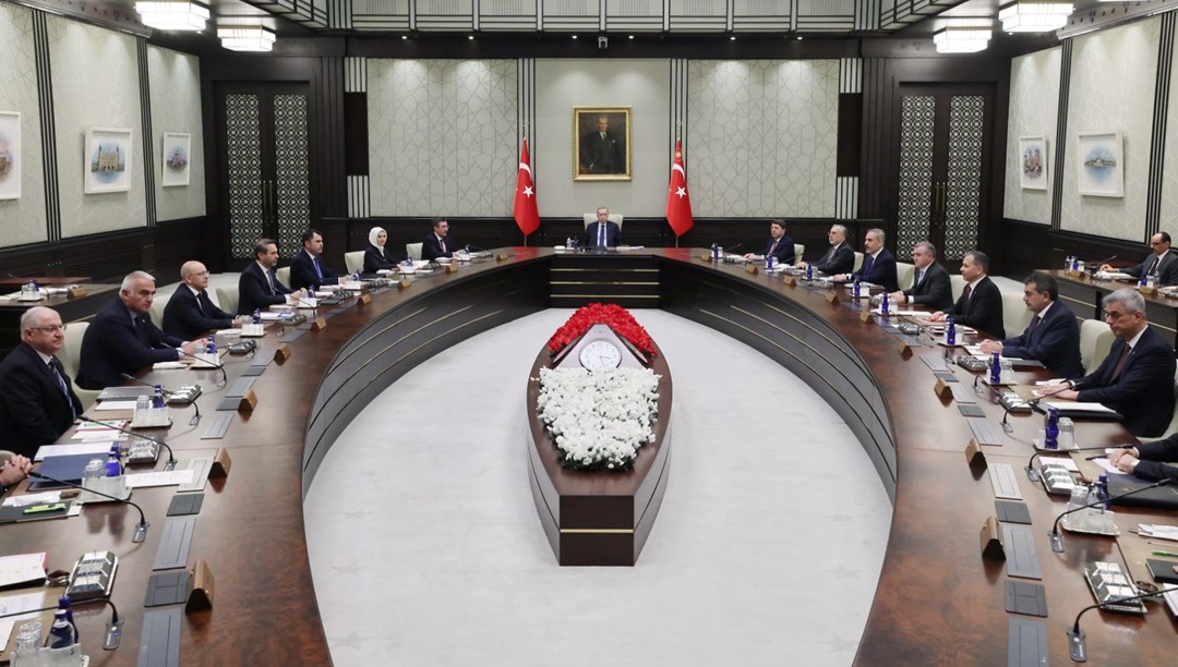Kabine toplantısı sona erdi