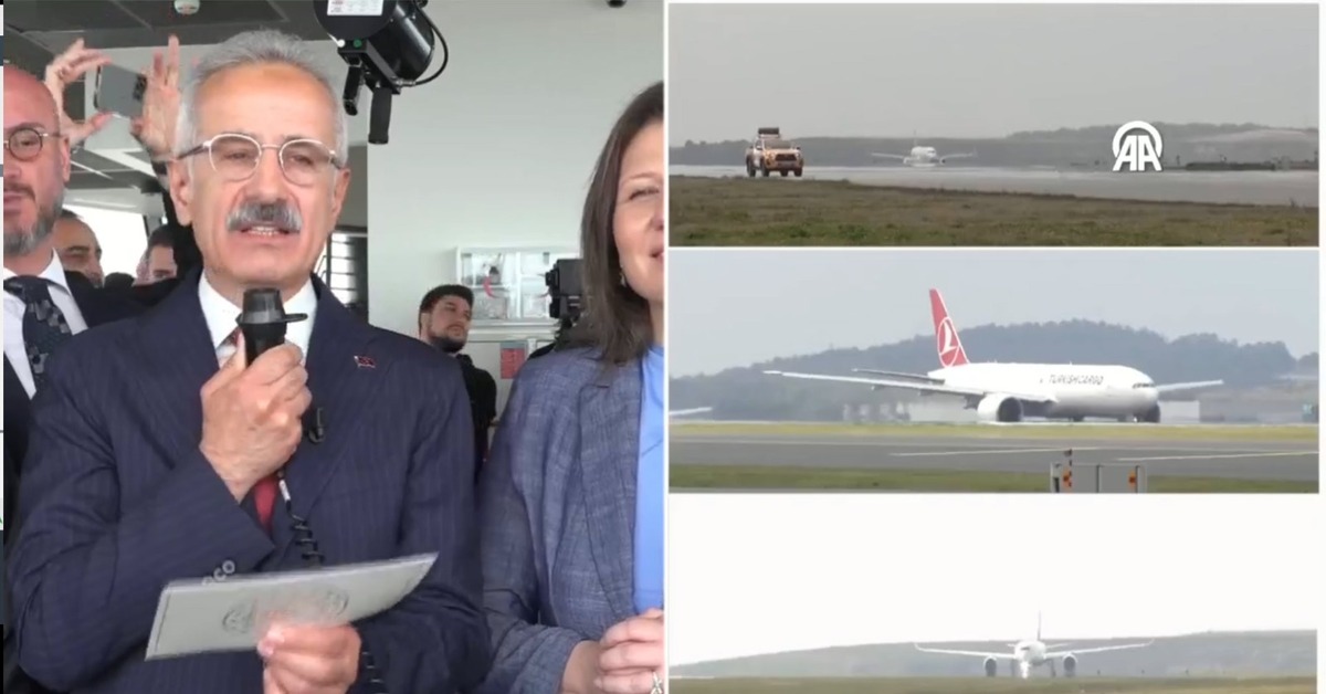 İstanbul Havalimanı’nda 3’lü pistten aynı anda uçuş